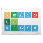 Othmane
 El 
 Moutaani  Placemats