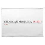 Chowgan mohalla  Placemats