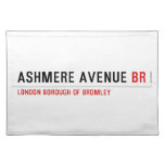 ASHMERE AVENUE  Placemats