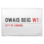 Owais beig  Placemats