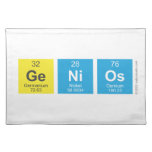 genios  Placemats