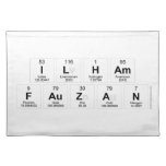 Ilham
 Fauzan  Placemats