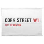 Cork Street  Placemats