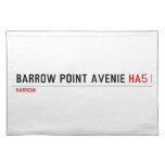 Barrow Point Avenie  Placemats