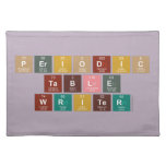 Periodic
 Table
 Writer  Placemats
