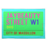 JayBeauty Street  Placemats
