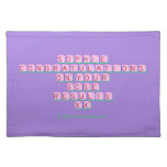 Sophie
 Congratulations
 On your
 gcse 
 results
 xx  Placemats