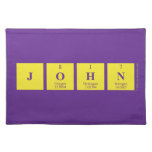 John  Placemats