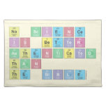 No science
 is better 
 authenticated
 than
 the Bible  Placemats