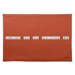together we can achieve more   Placemats