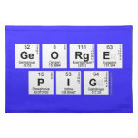 George 
 Pig  Placemats