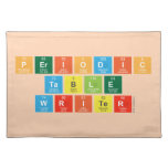 Periodic
 Table
 Writer  Placemats