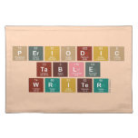 Periodic
 Table
 Writer  Placemats