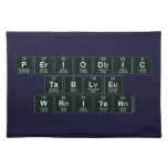 Periodic
 Table
 Writer  Placemats