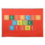 Periodic
 Table
 Writer  Placemats