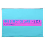 One Direction Lane   Placemats