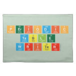 Periodic
 Table
 Writer  Placemats