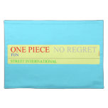 one piece  Placemats
