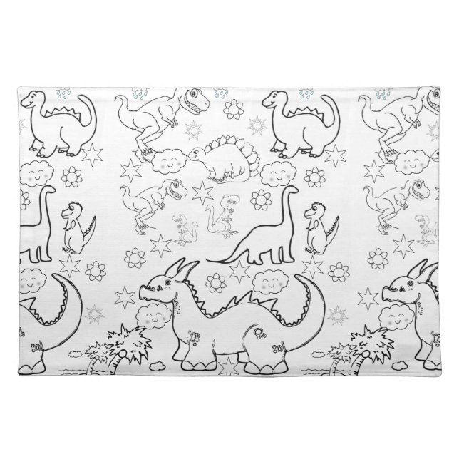 Placemats Dinosaur (Front)