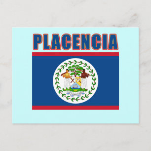 PLACENCIA Belize Beach Tshirts, Gifts Postcard