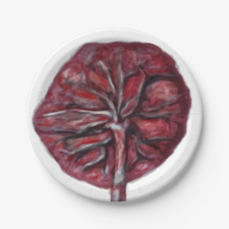 Placenta plate, baby shower, blessing way paper plates