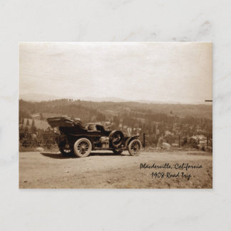 Placerville 1908 Road Trip Postcard