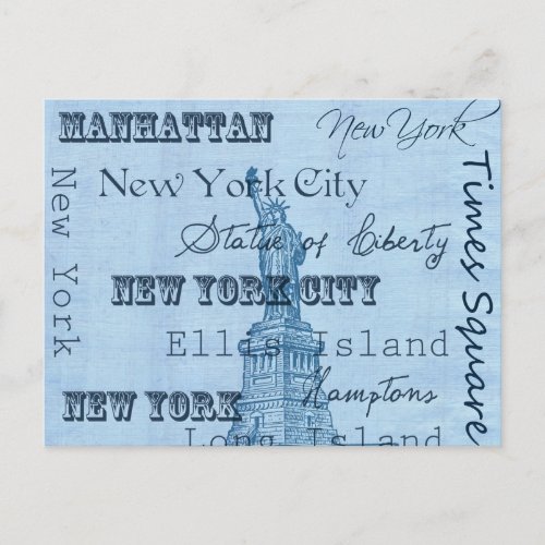 Places New York Postcard