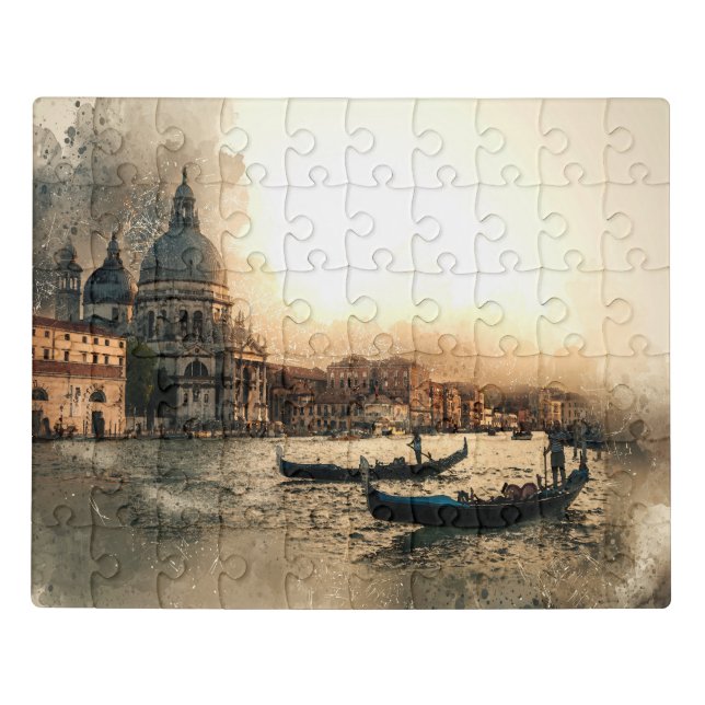 Places of Interest Printable Graphic Series Jigsaw Puzzle (Puzzle Horizontal)