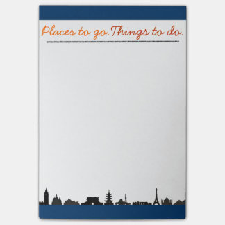 Places To Go, Things To Do Large Post-it Notes