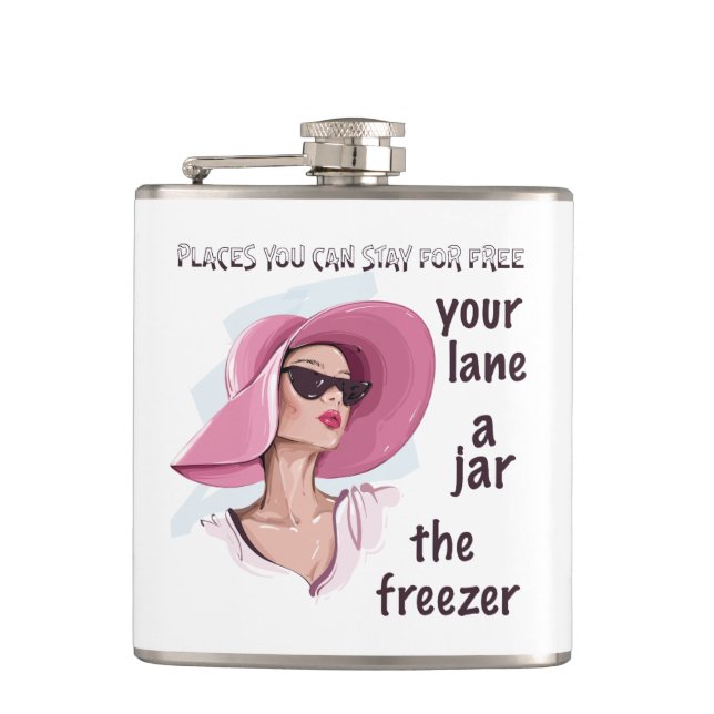 Places to Stay for Free Flask (Front)