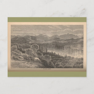 Placid Lake Postcard