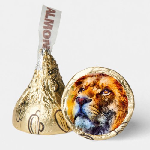 Placid Lion Face Hersheys Kisses