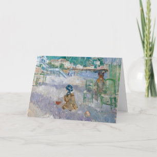Plage De Nice Berthe Morisot Card