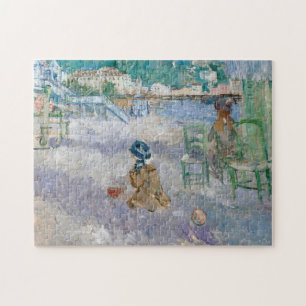 Plage De Nice Berthe Morisot Jigsaw Puzzle