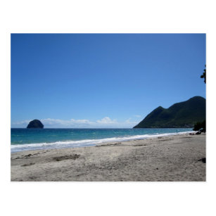 Martinique Beach Postcards No Minimum Quantity Zazzle