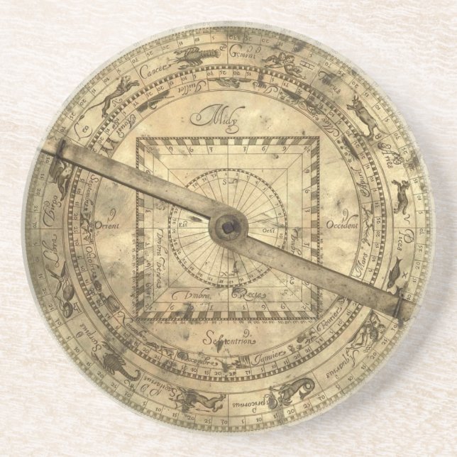 Plagogo Antiquities Coastrolabe Coaster (Front)
