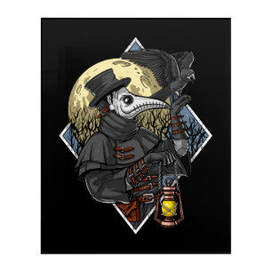 Plague Doctor Acrylic Print