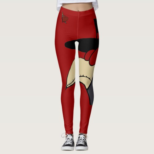Plague Doctor Anny All_Over_Print Leggings