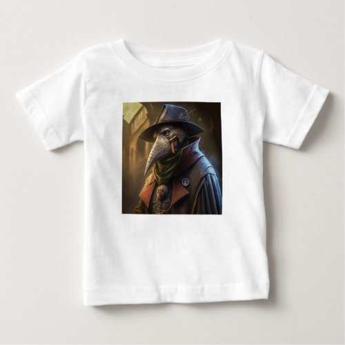 Plague Doctor Baby Fine Jersey T_Shirt 