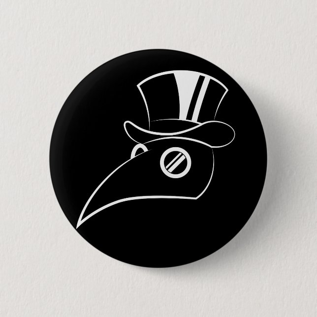 Plague Doctor Button (Front)