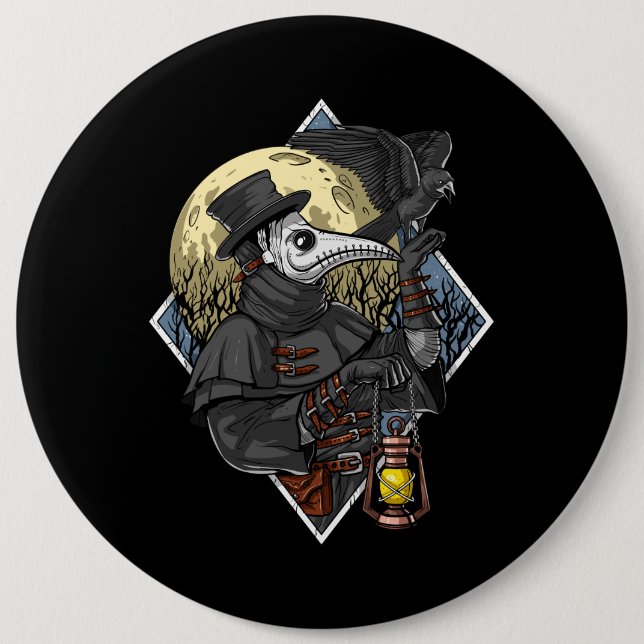 Plague Doctor Button (Front)