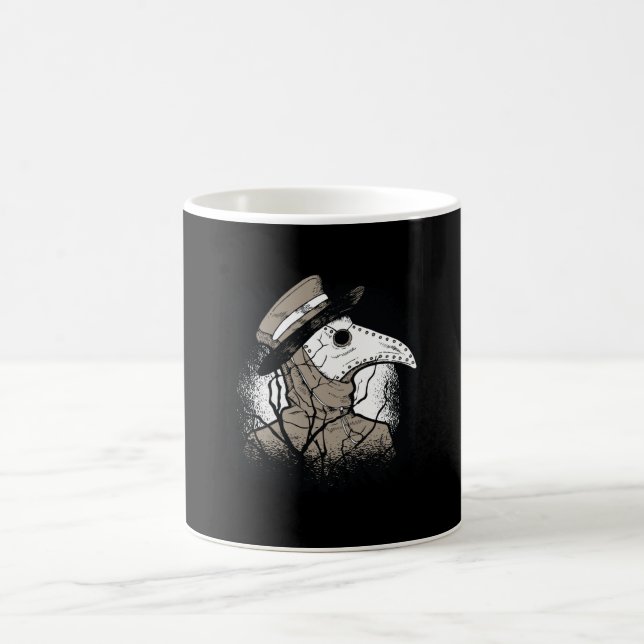 Plague Doctor Coffee Mug (Center)
