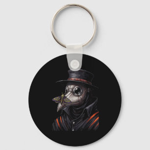 Plague Doctor Gothic Cottagecore Moth Face Mask Oc Keychain