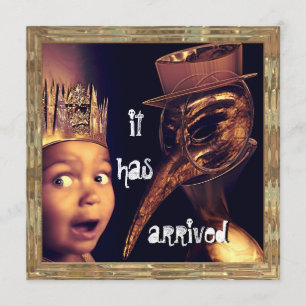 Plague Doctor Halloween Party Invitation