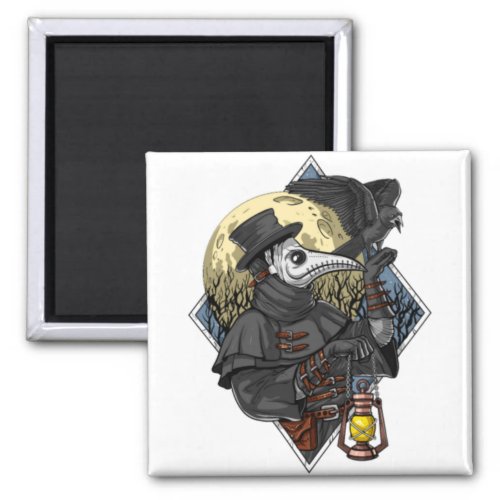 Plague Doctor_KnhT Magnet