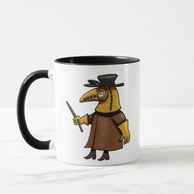 Plague Doctor Mug (Left)