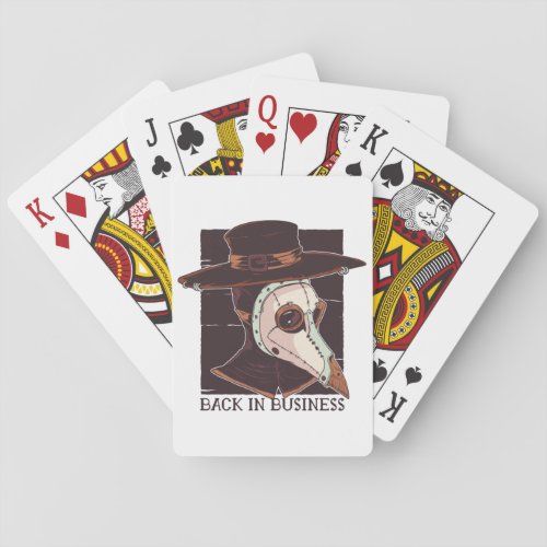 PLAGUE DOCTOR PLAYING CARDS