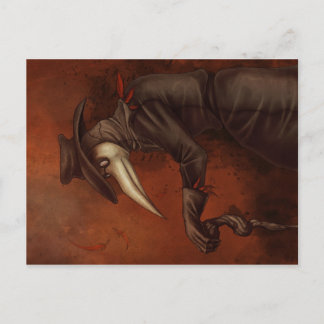 Plague Doctor Postcard