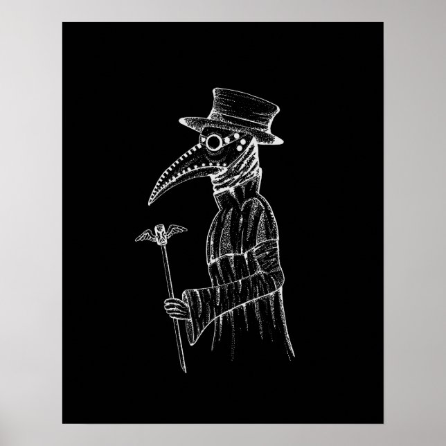 Plague Doctor Poster (Front)