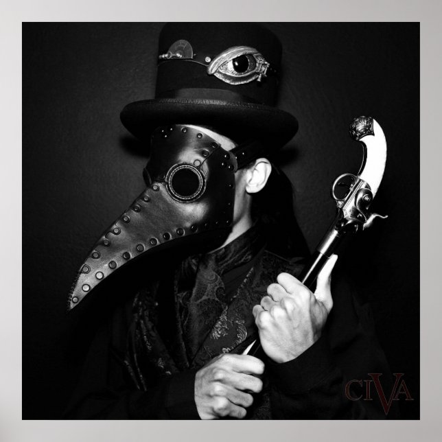 Plague Doctor Poster (Front)